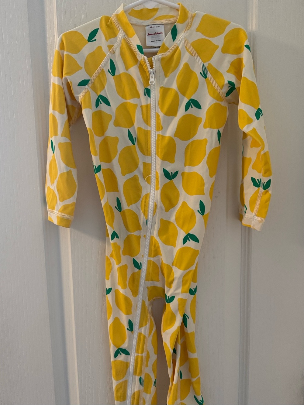Hanna Andersson Full-Length Rashguard 🍋